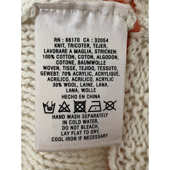 Anthropologie Sweater Angel of the North Cardigan Pom Pom Fringe - Picture 16 of 16